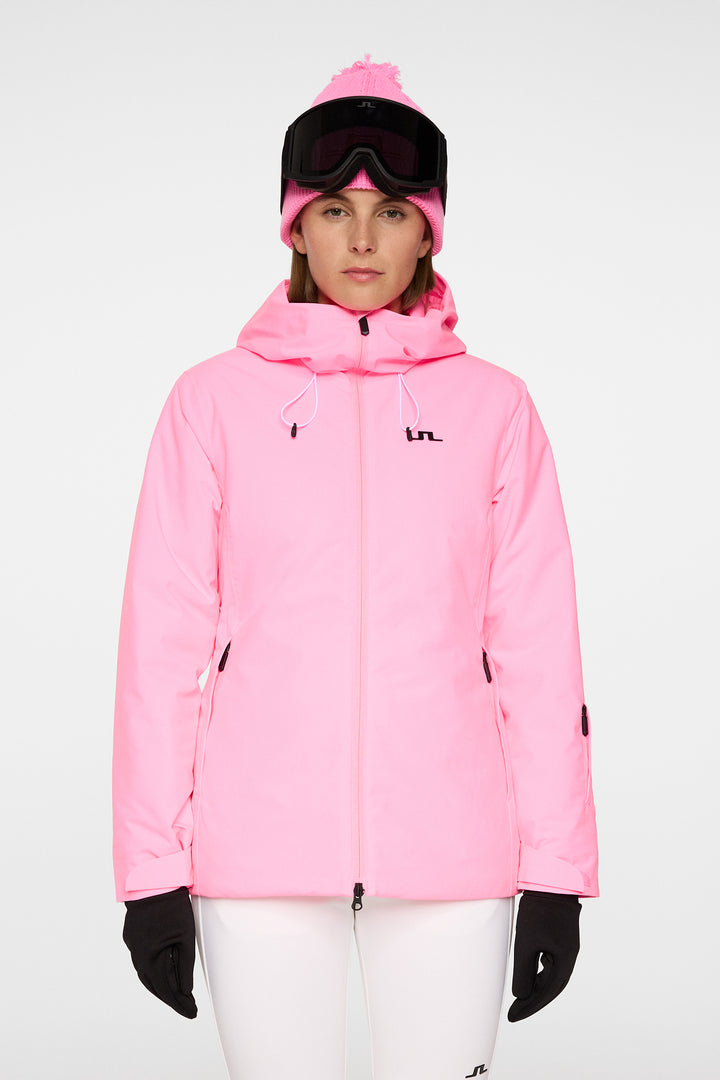 J.Lindeberg Women's BIG SKY Ski Jacket - EOSINE PINK