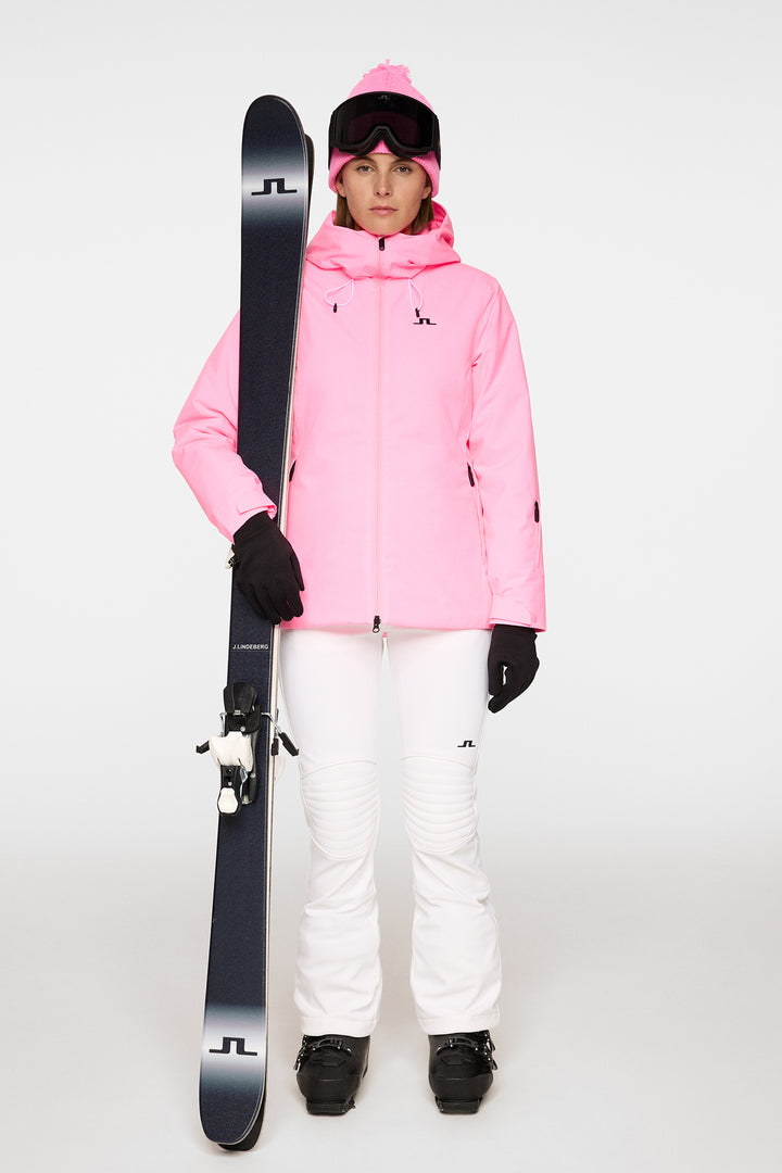 J.Lindeberg Women's BIG SKY Ski Jacket - EOSINE PINK