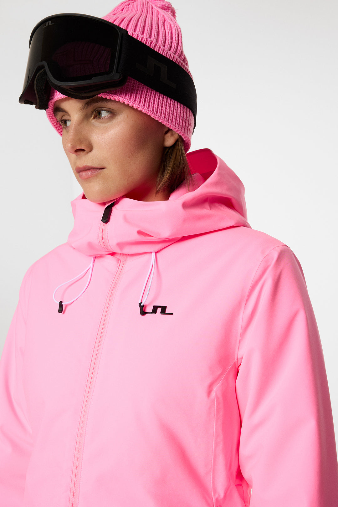 J.Lindeberg Women's BIG SKY Ski Jacket - EOSINE PINK