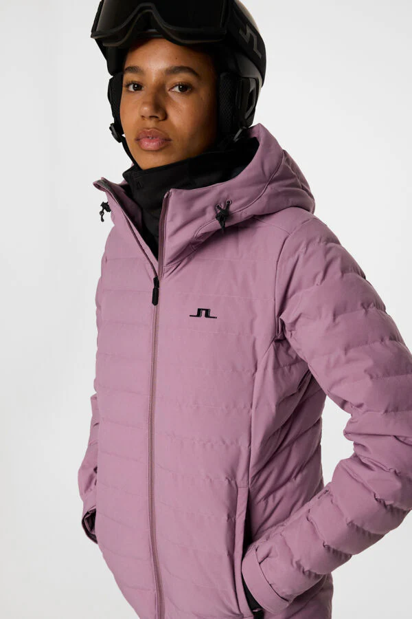 J.Lindeberg Women's THERMIC DOWN Ski Jacket - VERY GRAPE