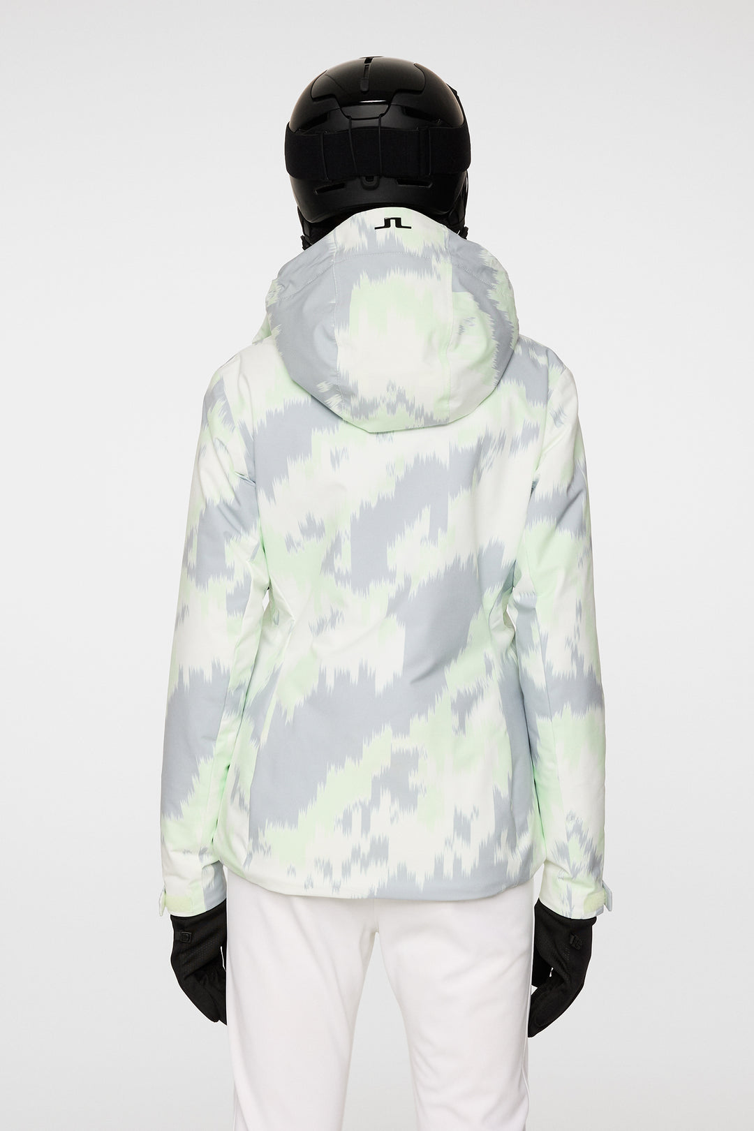 J.Lindeberg Women's STARLING Printed Ski Jacket - WARP AMBROSIA