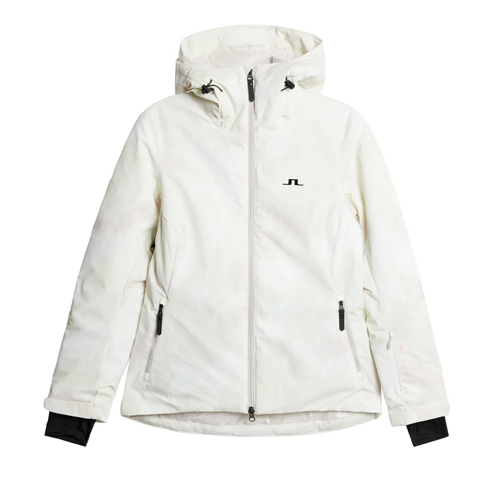 J.Lindeberg Women's STARLING Printed Ski Jacket - GREY LILAC