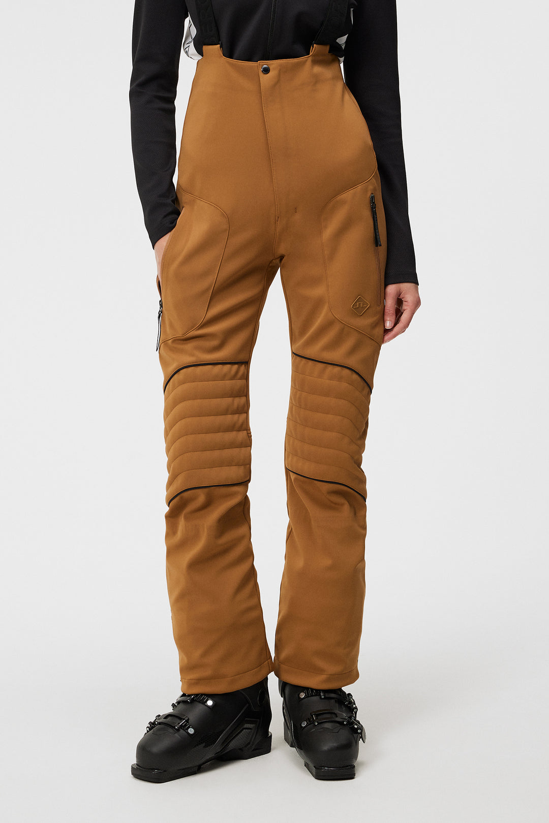 J.Lindeberg Women's STANFORD Pro Bib Ski Pant - CHIPMUNK
