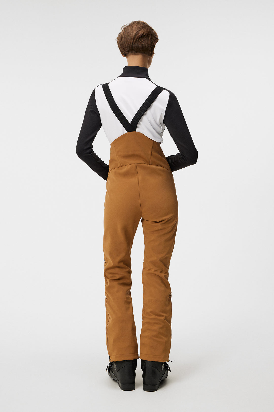 J.Lindeberg Women's STANFORD Pro Bib Ski Pant - CHIPMUNK