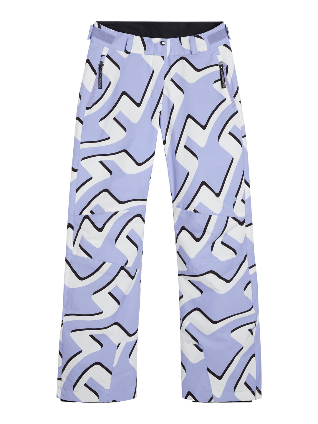 J.Lindeberg Women's Isella Ski Pants Printed - Bridge Wave Sweet Lavender