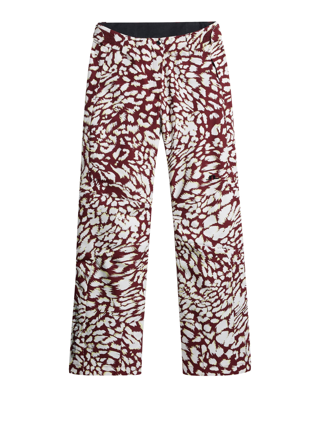 J.Lindeberg Women's PAULINE SKI Pant - GLITCH LEO LIME