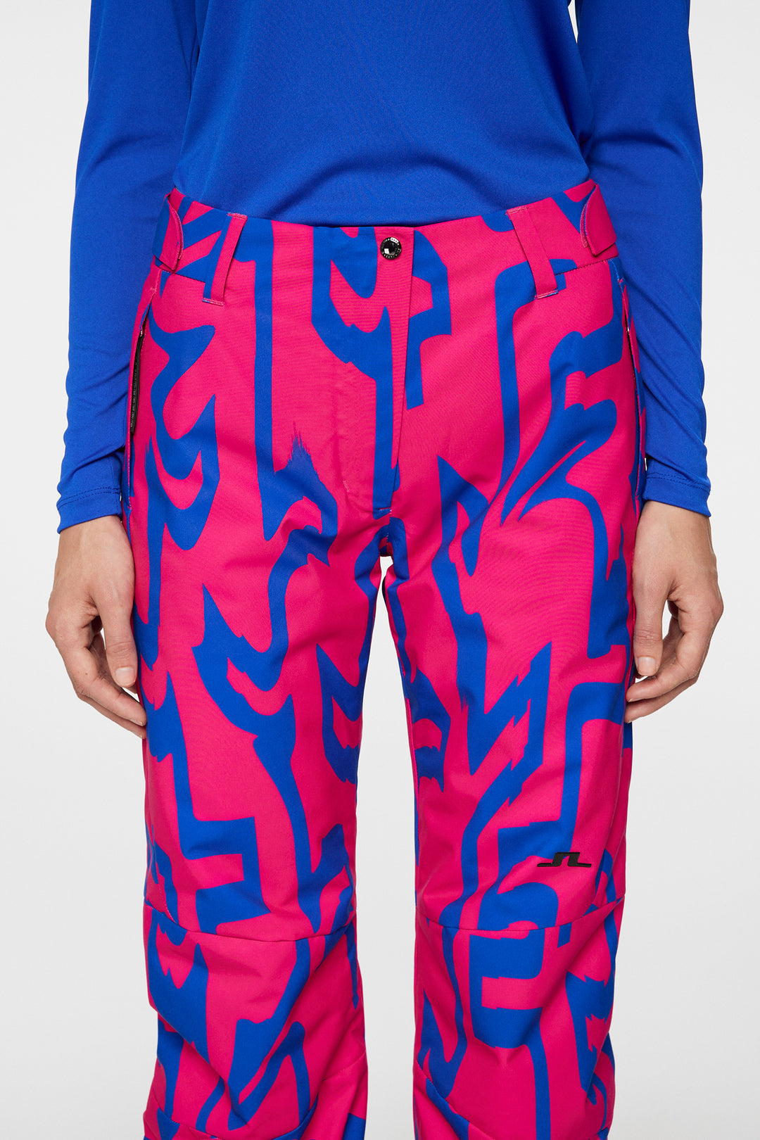 J.Lindeberg Women's PAULINE SKI Pant -  GLITCH BRIDGE PINK