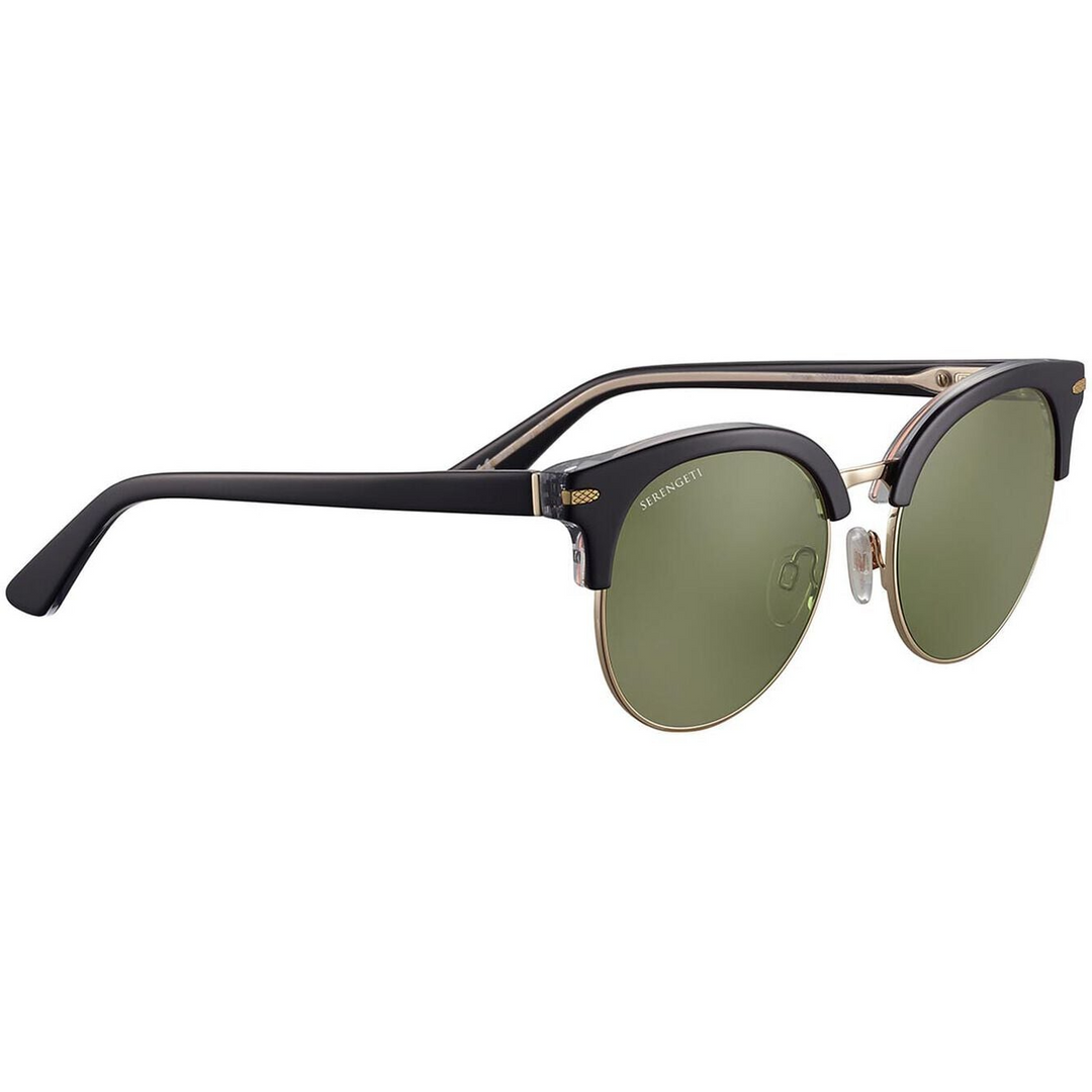 Serengeti SUSAN Polarized Driver Sunglasses - SHINY BLACK