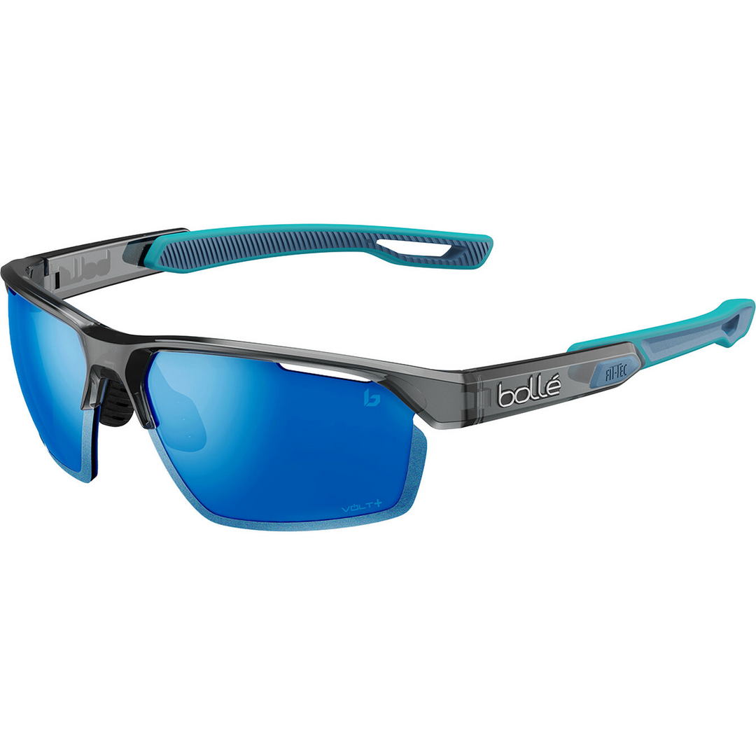 Bolle VICTUS PRO Off Shore Polarized Sunglasses - DARK GREY CRYSTAL BLUE