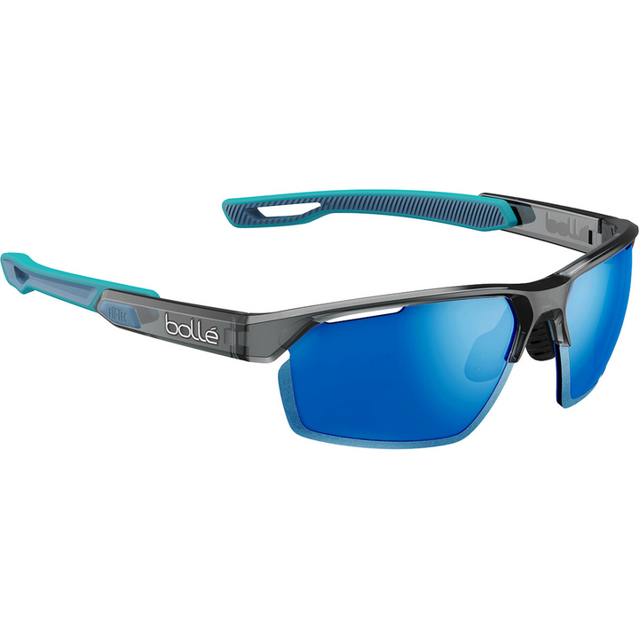 Bolle VICTUS PRO Off Shore Polarized Sunglasses - DARK GREY CRYSTAL BLUE