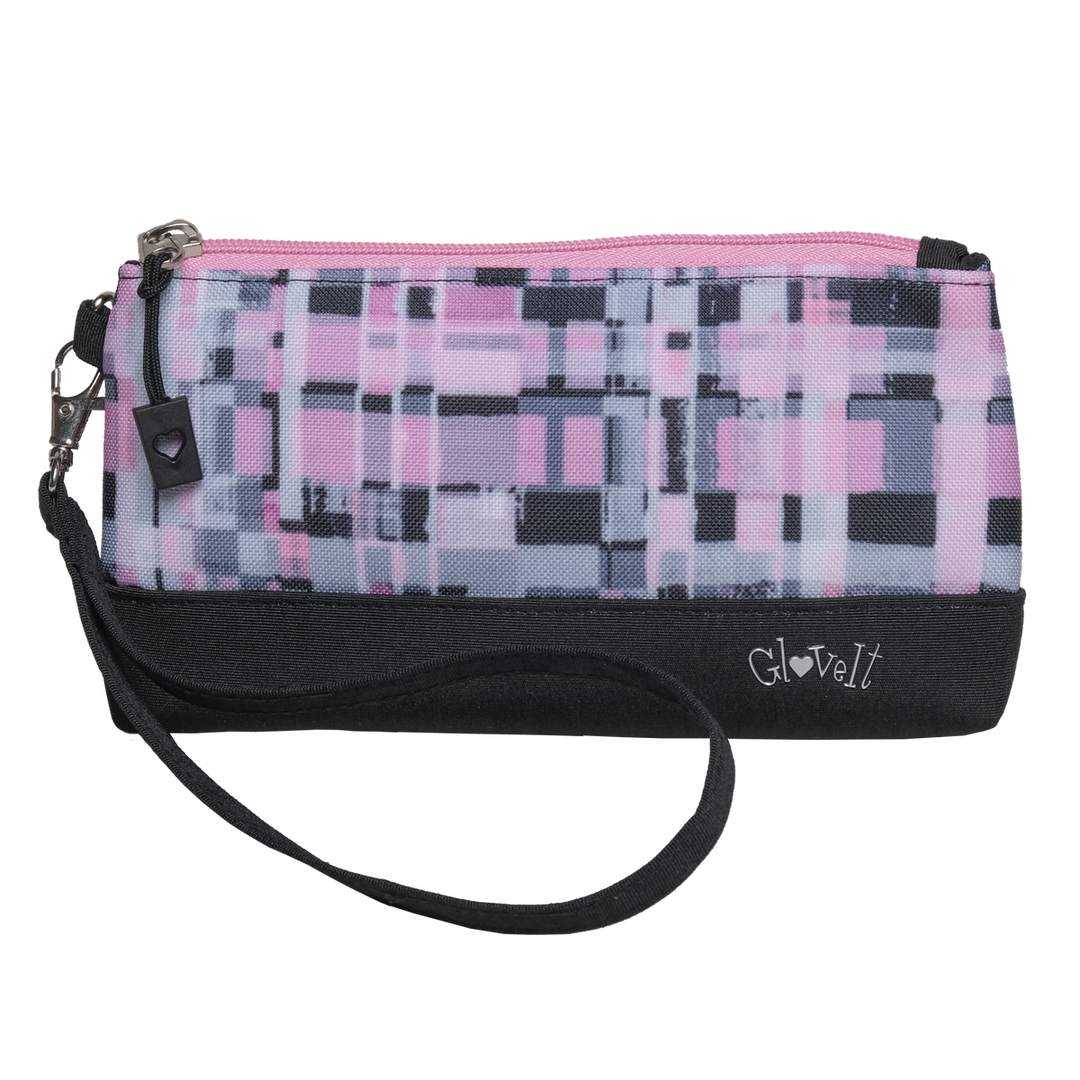 GLOVE IT WOMENS WRISTLET - PIXEL PLAID