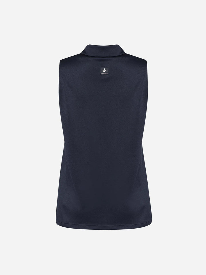 Cross Sportswear Womens Primus Polo Sleeveless - NAVY - Golf Anything Canada