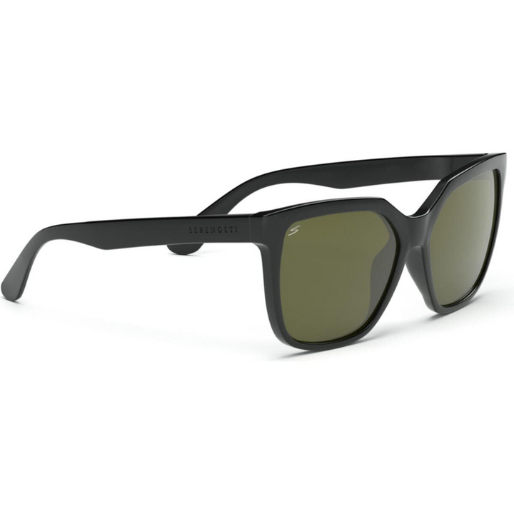 Serengeti WAKOTA Polarized Driver Sunglasses - SHINY BLACK