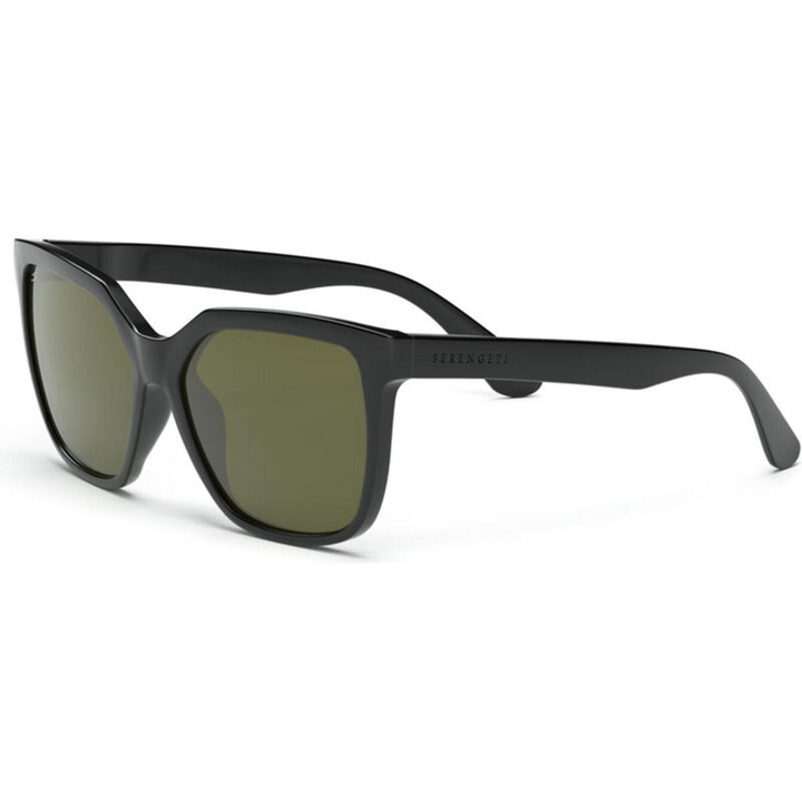 Serengeti WAKOTA Polarized Driver Sunglasses - SHINY BLACK