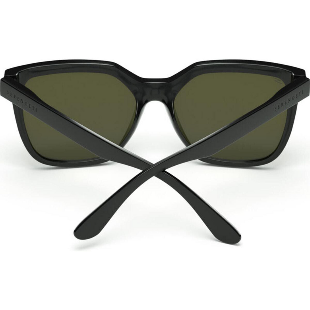 Serengeti WAKOTA Polarized Driver Sunglasses - SHINY BLACK