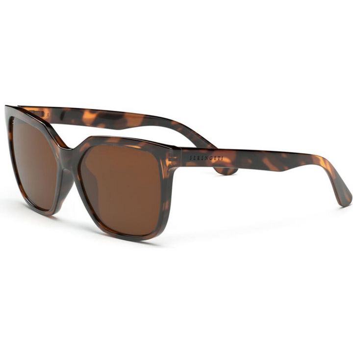 Serengeti WAKOTA Polarized Driver Sunglasses - SHINY CLASSIC TORTOISE