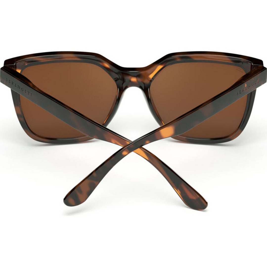 Serengeti WAKOTA Polarized Driver Sunglasses - SHINY CLASSIC TORTOISE
