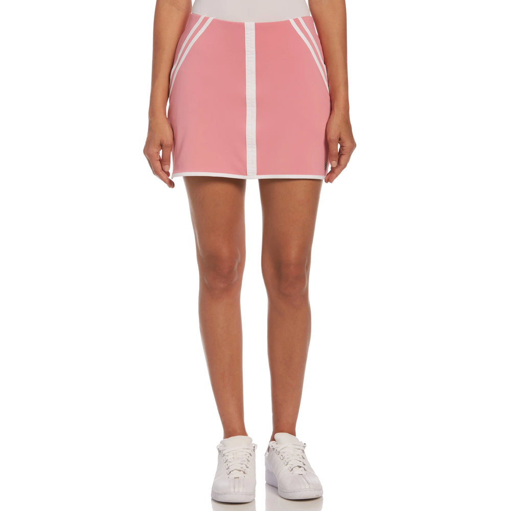 Original Penguin Womens A-Line Golf Skort with Contrast Binding 14" - CASHMERE ROSE - Golf Anything Canada