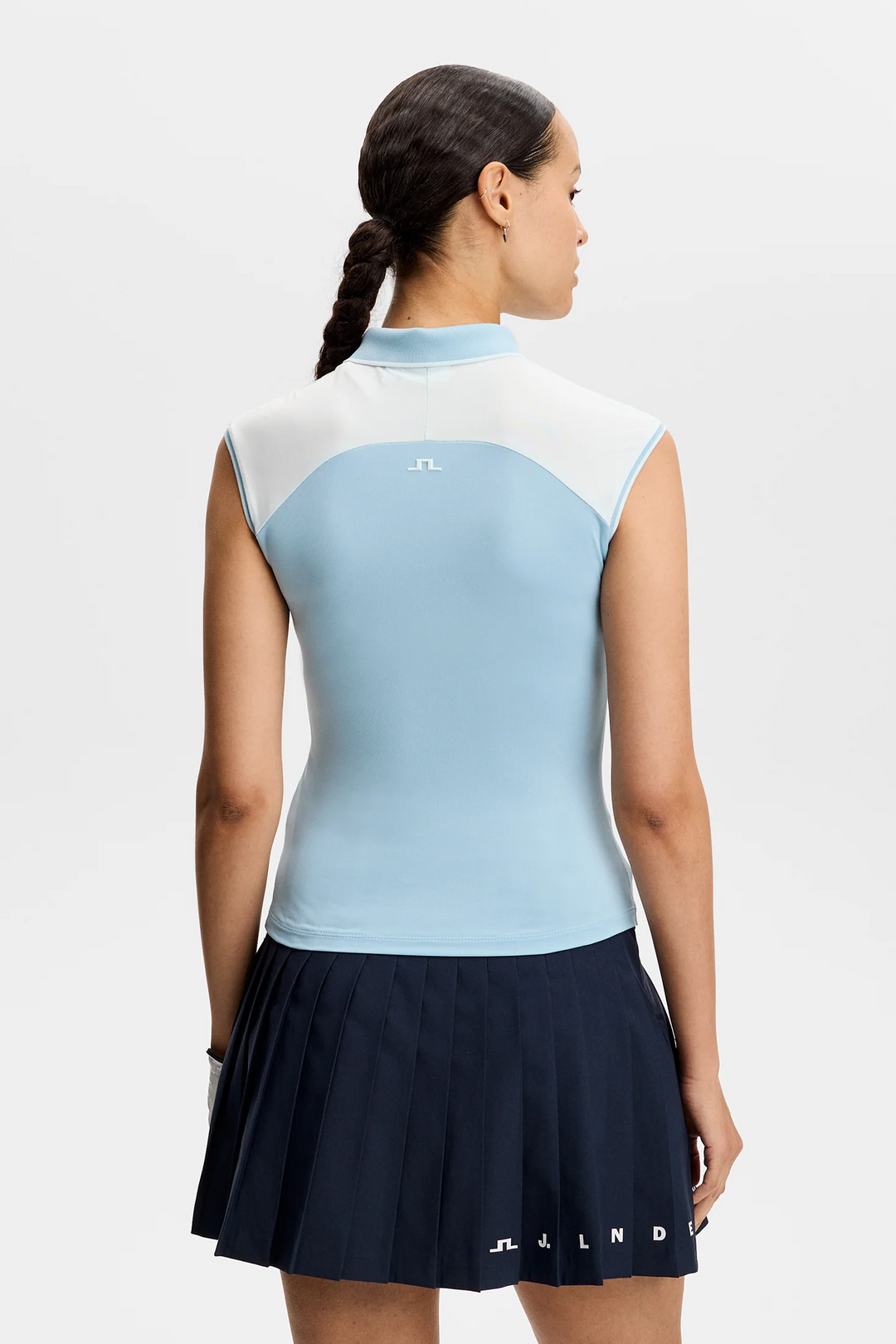J.Lindeberg Women's Lei Polo - FORGET ME NOT
