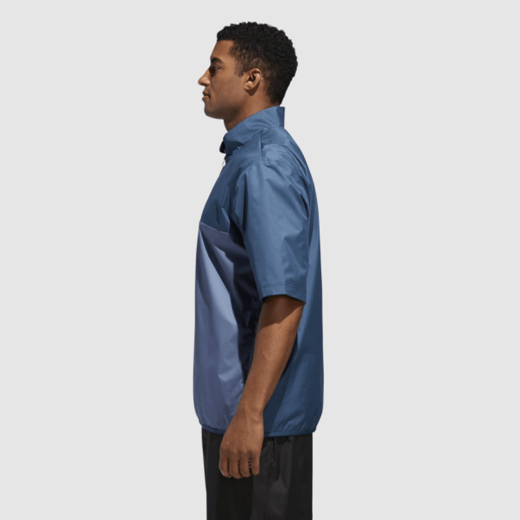 Mens half sleeve golf top jacket