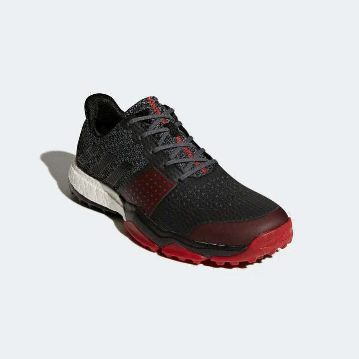 Adidas Mens Adipower S Boost 3 Shoes - ONIX/CORE BLACK/SCARLET
