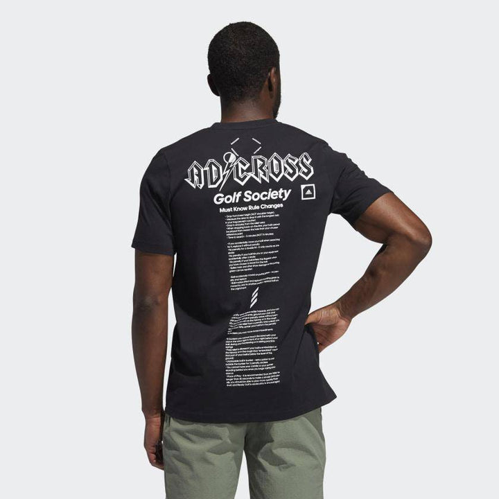 adidas Mens Adicross Concert Tee - BLACK