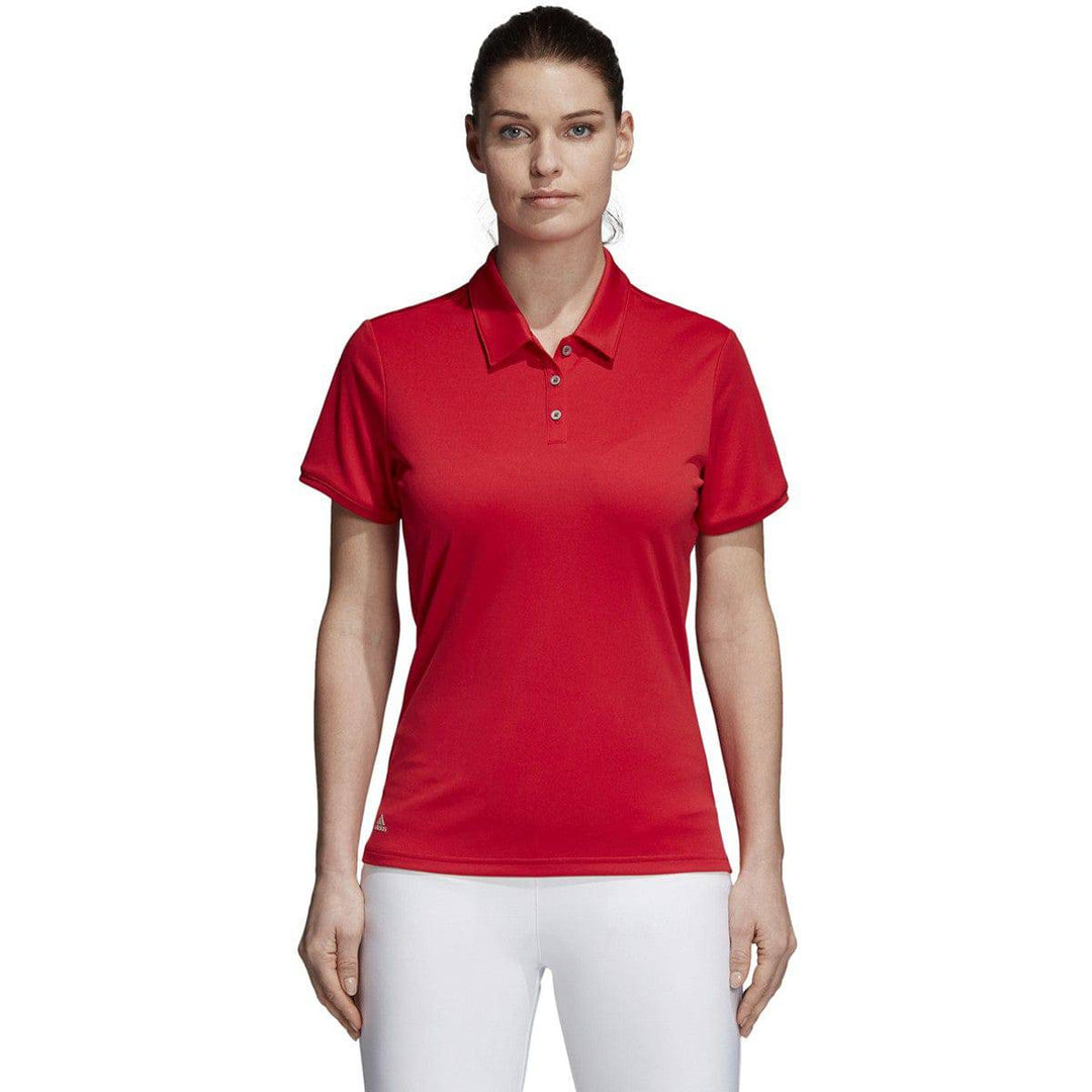 adidas Womens Tournament Performance Polo - COLLEGIATE RED