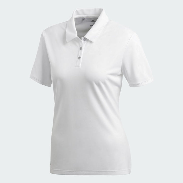 adidas Womens Tournament Performance Polo - WHITE