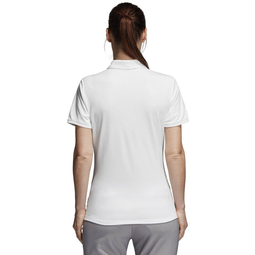 adidas Womens Tournament Performance Polo - WHITE