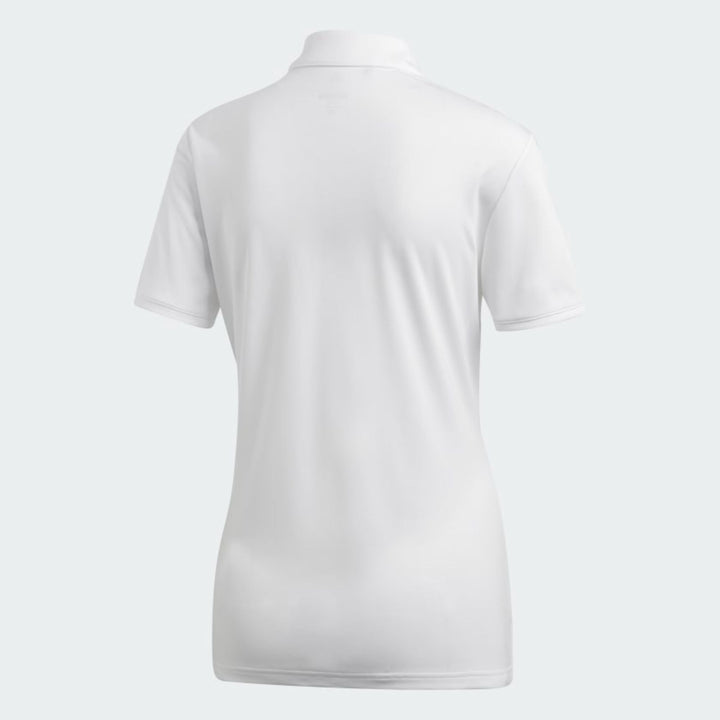 adidas Womens Tournament Performance Polo - WHITE