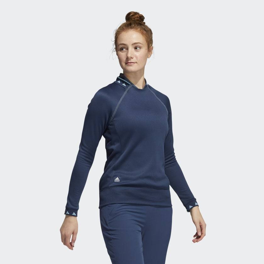 adidas Womens Ultimate Performance Sweatshirt - CREW NAVY