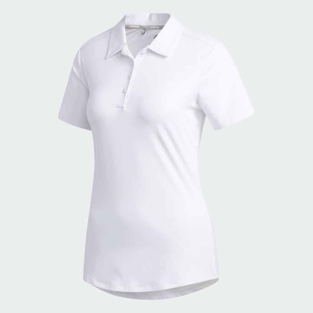 adidas Womens Ultimate365 Polo Shirt- WHITE