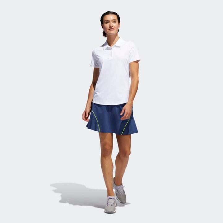 adidas Womens Ultimate365 Polo Shirt- WHITE
