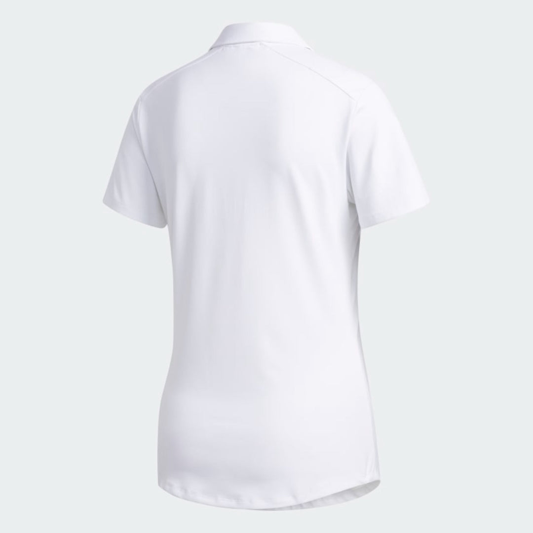 adidas Womens Ultimate365 Polo Shirt- WHITE