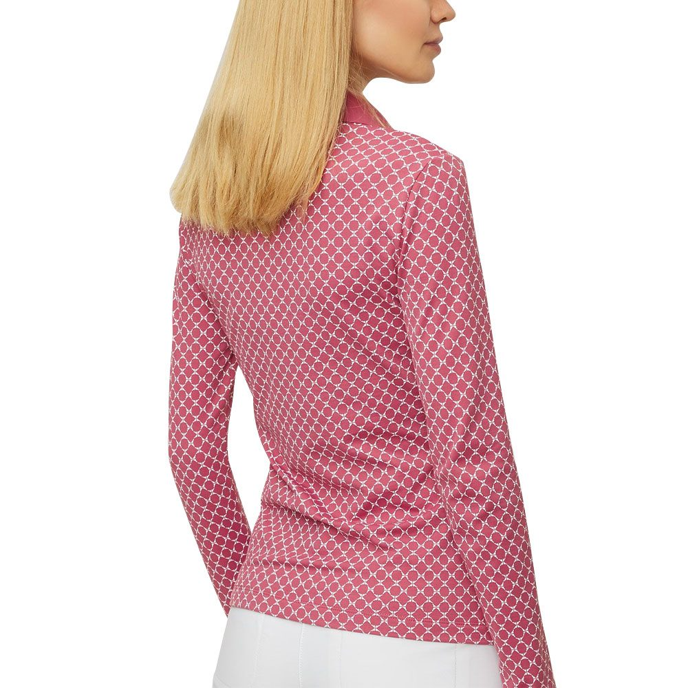 Chervo Women's Arais Long Sleeve Polo - MAUVE OCTA