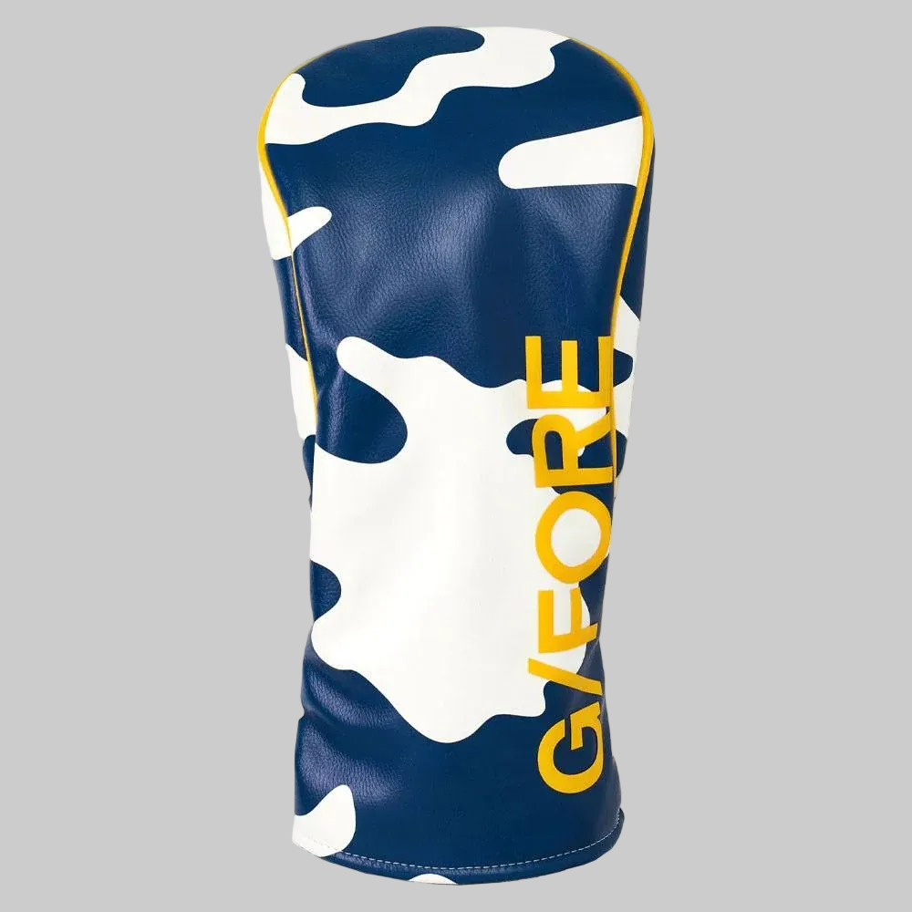 G/FORED CAMO VELOUR-LINED DRIVER HEADCOVER - ULTRAMARINE