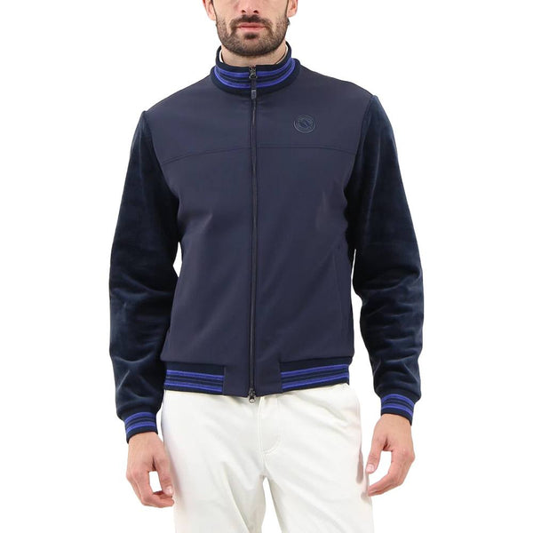 Chervo Men's MANOLESTA Pro-Therm® Softshell Faux-Fur Jacket - NAVY