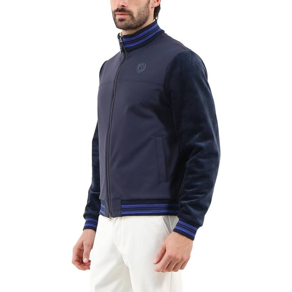 Chervo Men's MANOLESTA Pro-Therm® Softshell Faux-Fur Jacket - NAVY