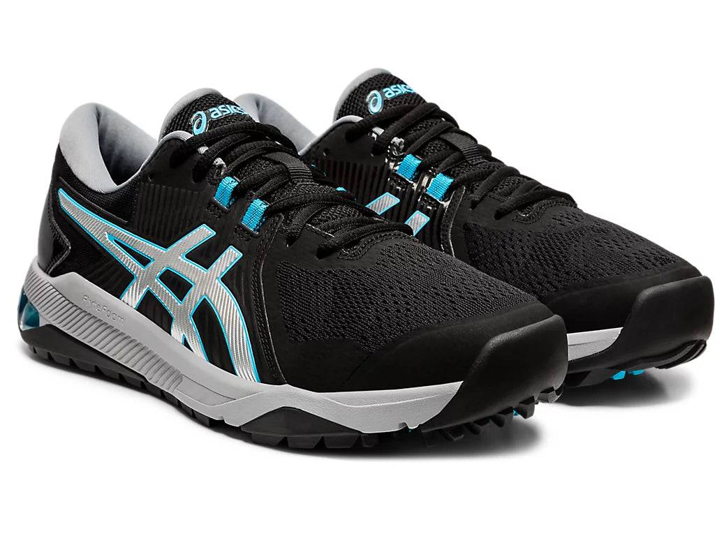 Asics Mens Gel Course Glide -  BLACK SILVER BLUE