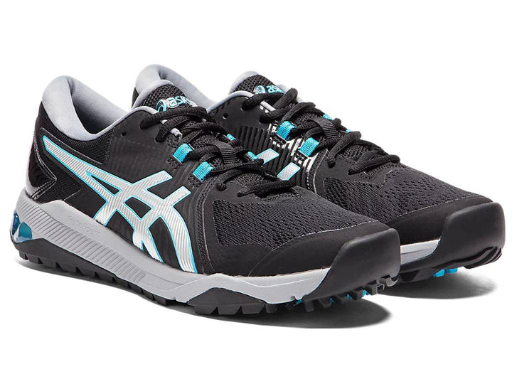 Asics Mens Gel Course Glide -  BLACK SILVER BLUE