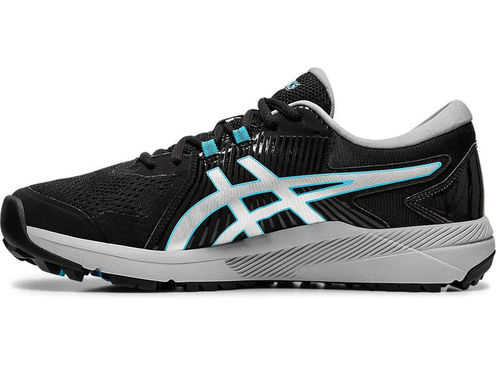 Asics Mens Gel Course Glide -  BLACK SILVER BLUE