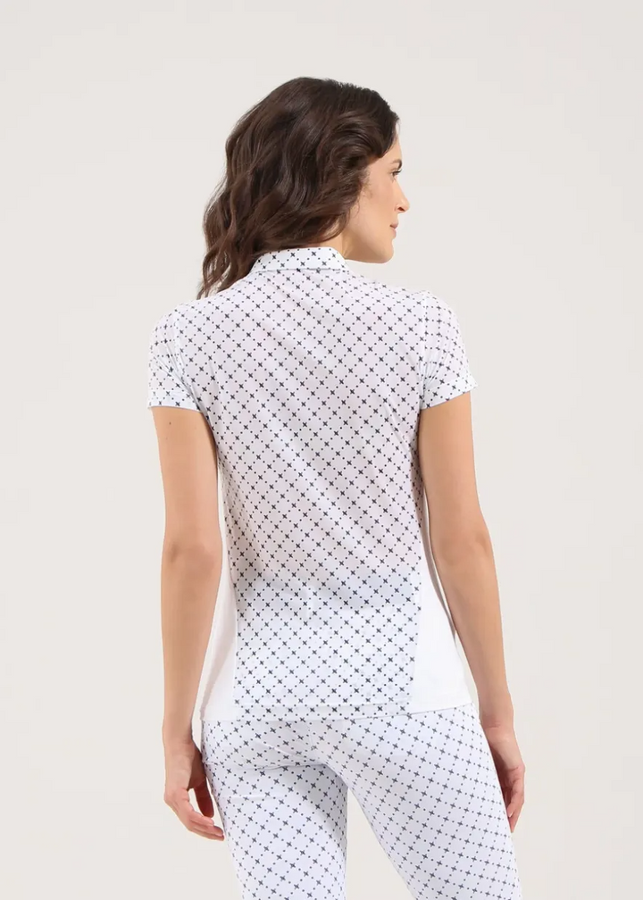 Chervo Women's ASTROLOGA Lightweight Polo - WHITE