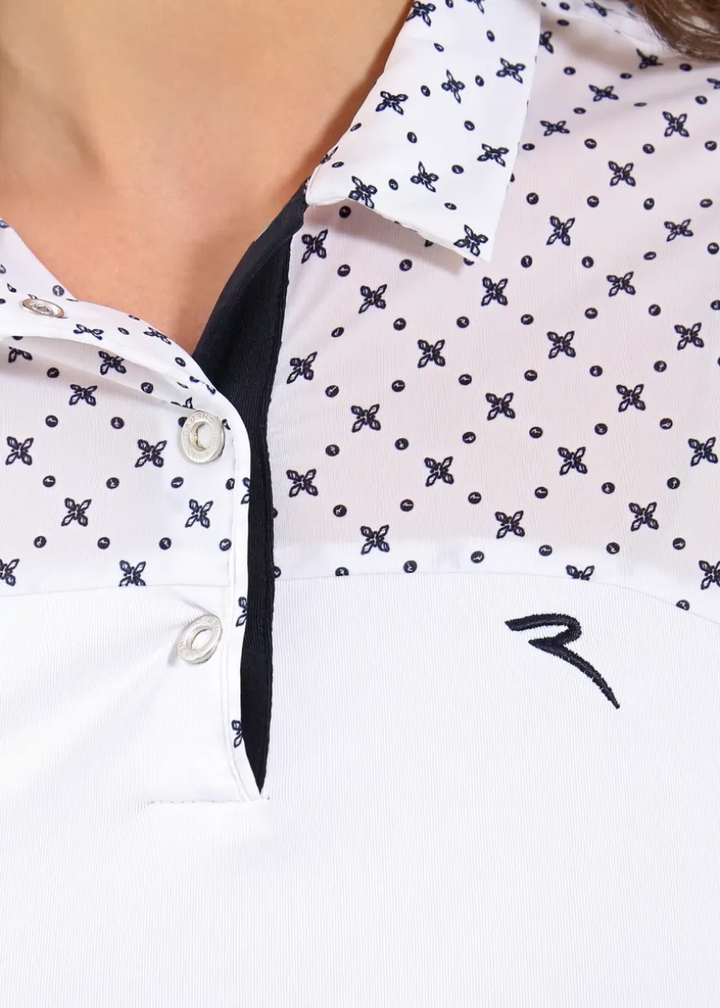 Chervo Women's ASTROLOGA Lightweight Polo - WHITE
