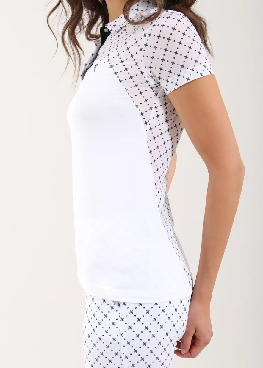 Chervo Women's ASTROLOGA Lightweight Polo - WHITE