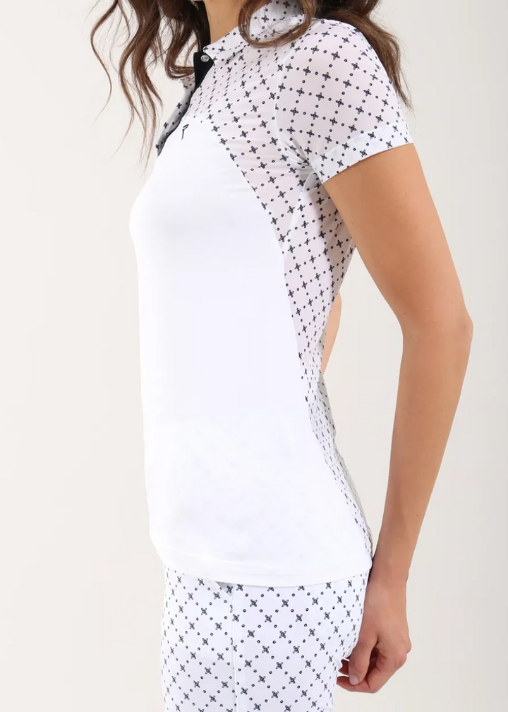 Chervo Women's ASTROLOGA Lightweight Polo - WHITE