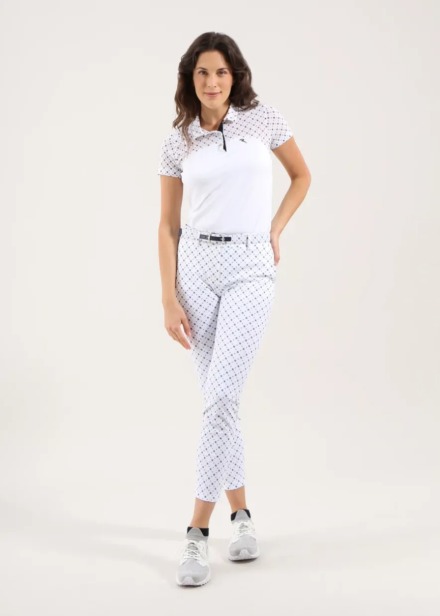 Chervo Women's ASTROLOGA Lightweight Polo - WHITE