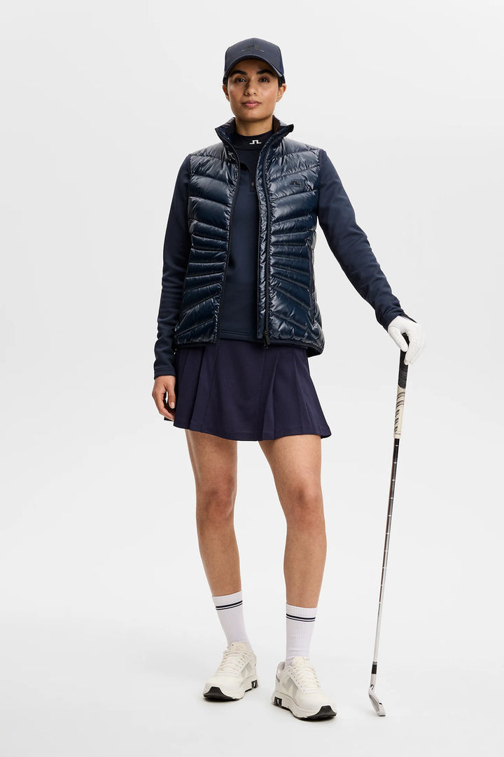 J.Lindeberg Women's Lara Light Down Vest - JL NAVY