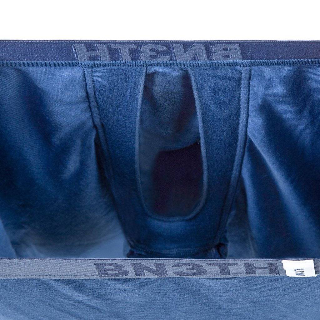 BN3TH MEN'S CLASSICS BOXER BRIEF - BLACK / BLUE