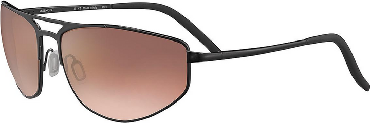 Serengeti MASTEN Polarized Driver Sunglasses - SHINY BLACK