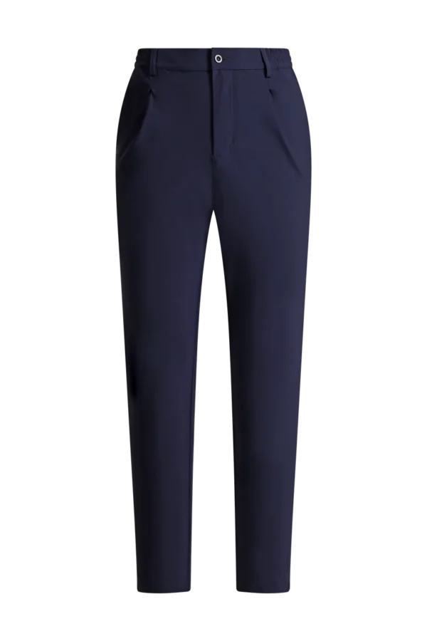 Chervò Men's SCISSORS 4-Way Stretch Print Pant - NAVY